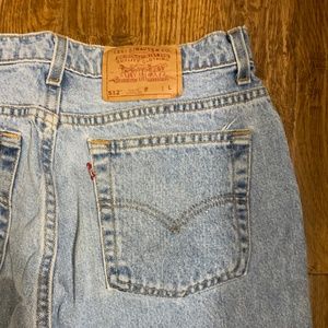 Levi's 512 Slim Fit Tapered Leg Size 14 Reg L (long)